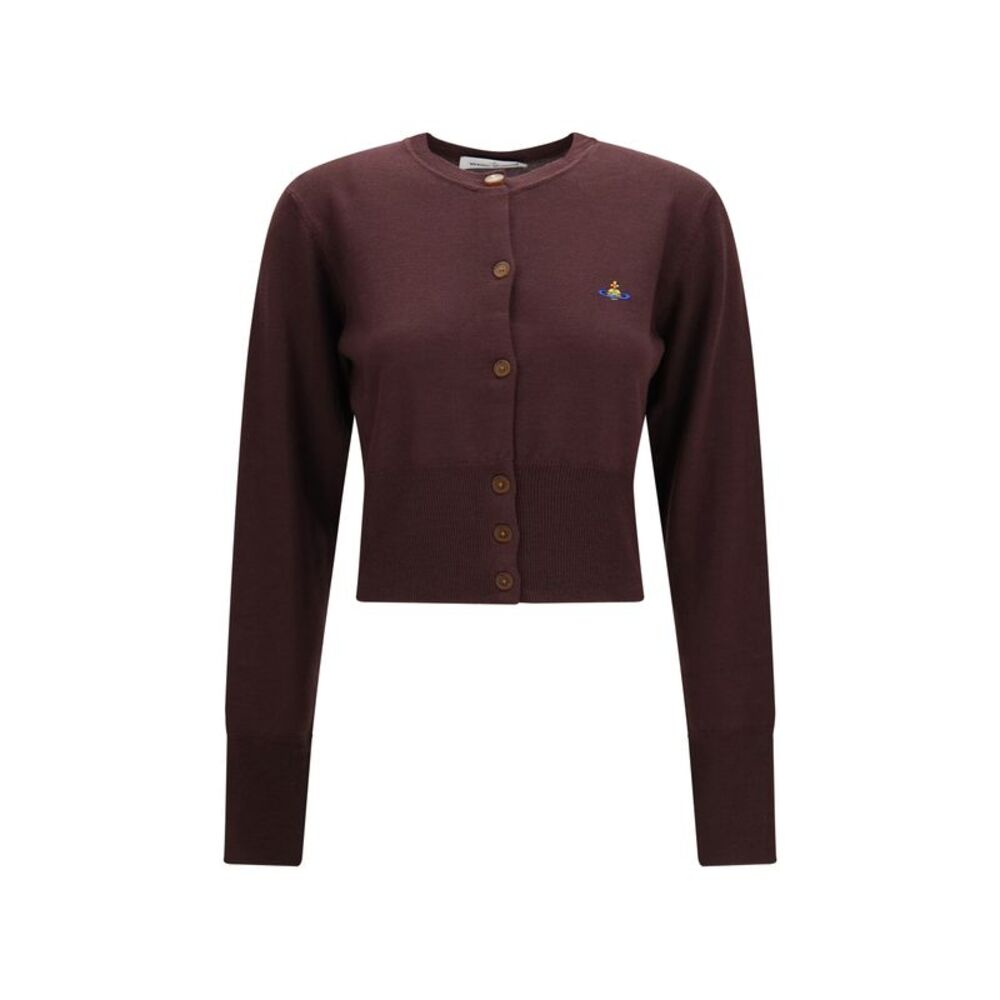 Vivienne Westwood Women Bea Cropped Wool Cardigan